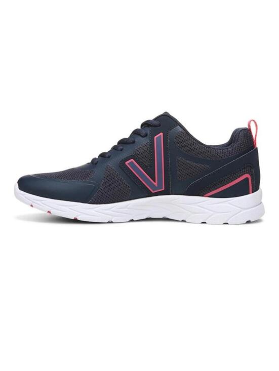 Vionic Shoes - NWB Vionic Miles II Women's Walking Shoes Navy Pink Wide Size 5